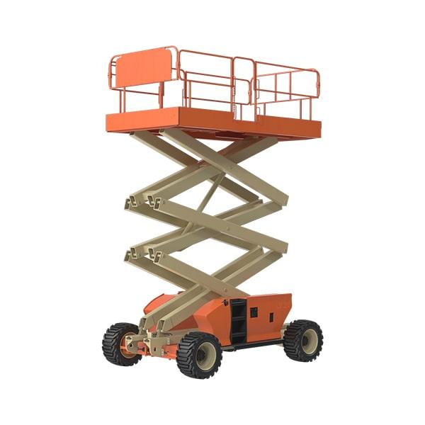 each scissor lift includes a maximum weight capacity that should not be surpassed for safe operation